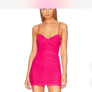 Pink Mini Dress from revolve 
Barely worn size xs